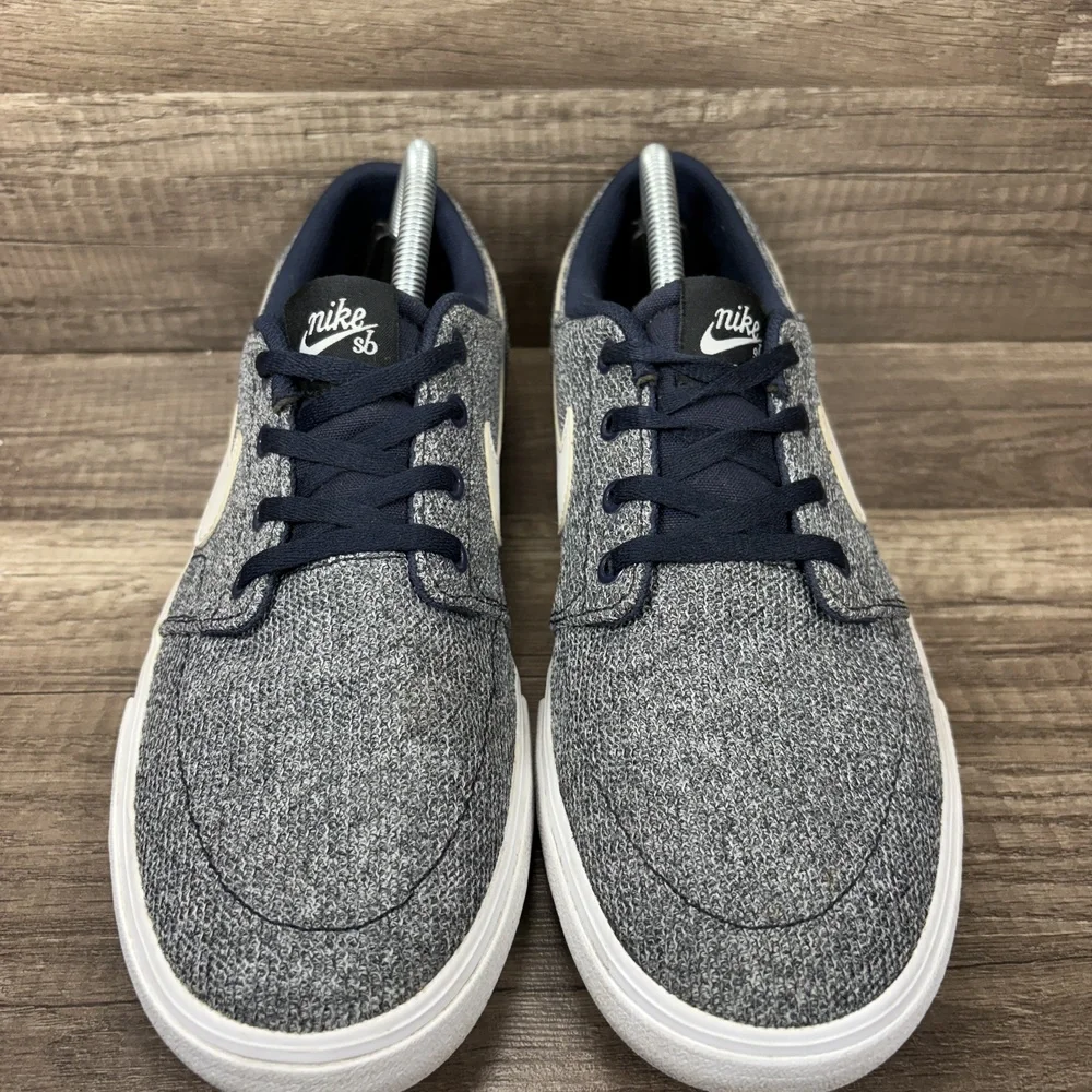 Nike SB Portmore Gray Mens US Size 9.5 EUR 43 880269-401 Sneakers